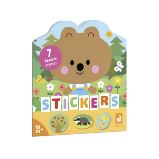 Cahier de Stickers et Décors La Forêt - Janod