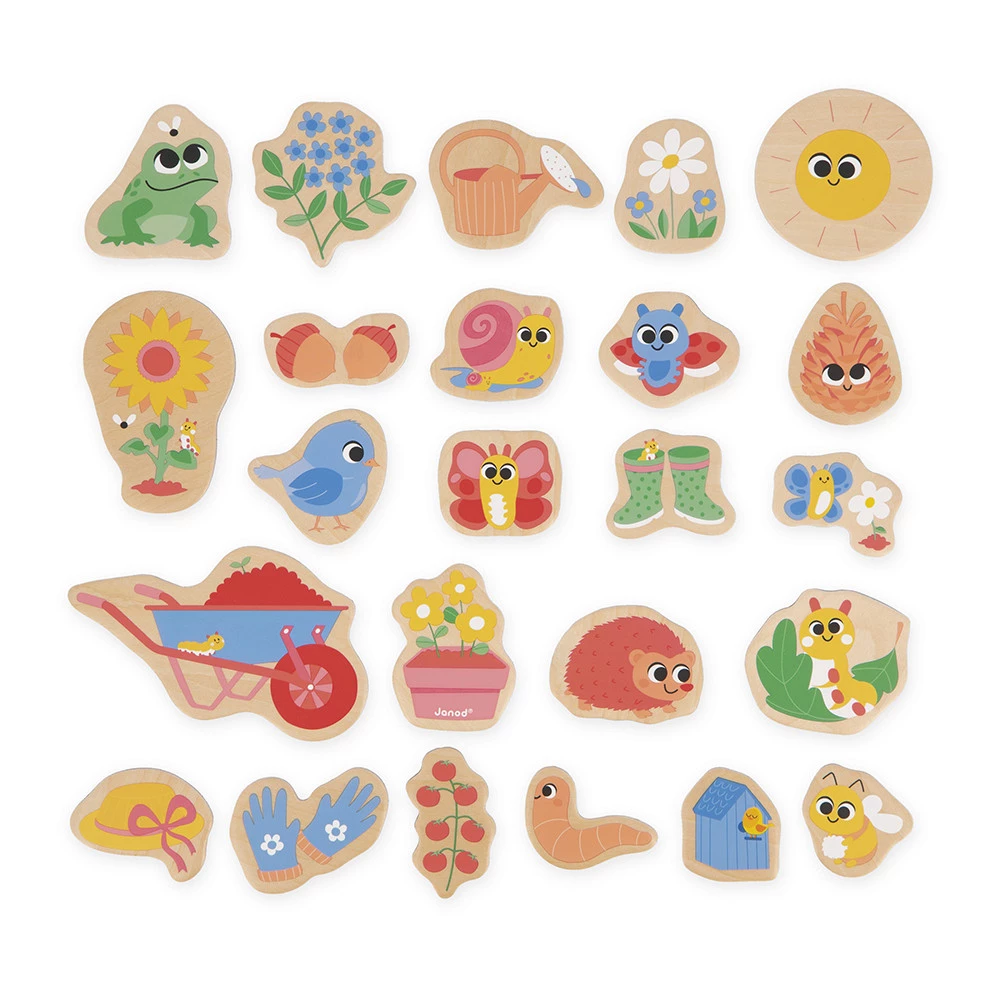 Magnets Jardin 24 pièces - Janod