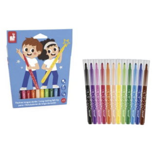 FEUTRES LONGUE DUREE x12 - Janod