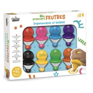MES PREMIERS FEUTRES ERGONOMIQUES X8 - CréaLign