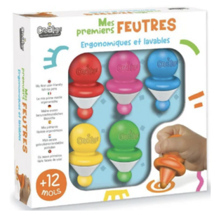 MES PREMIERS FEUTRES ERGONOMIQUES X5 - CréaLign