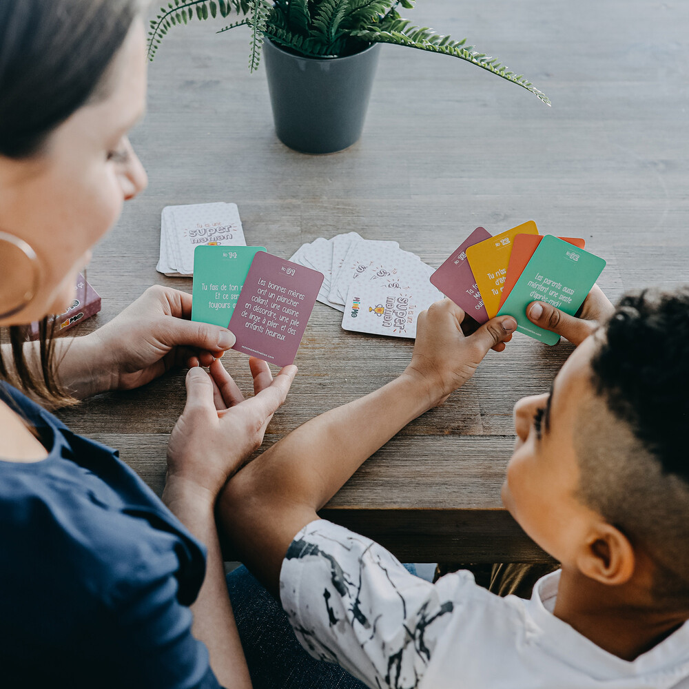 52 Carte Reconfort Pour Super Heros - MINIMO