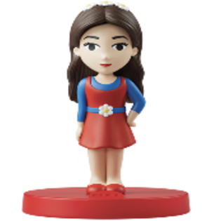 Faba Figurine - CHANTEZ EN ANGLAIS AVEC DAISY DOT