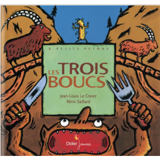 Les trois boucs - livre
