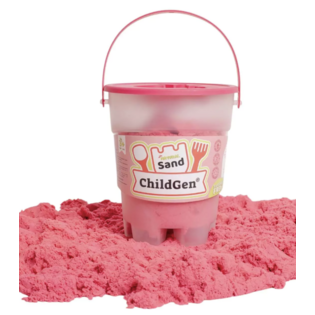 ChildGen - Sable magique ChildGen 500 gr - Rose