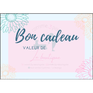 Carte cadeau de 5€