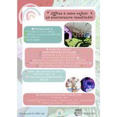 Anniversaire  - 1 Enfant