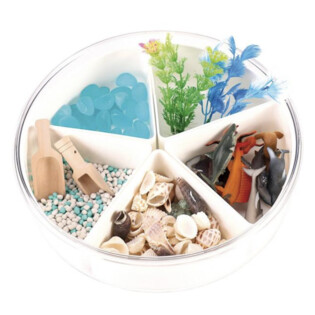 Coffret sensoriel Ferme - Mini play tray + accessoire