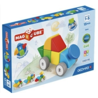 Geomag Magicube - Ensemble de construction magnétique -  voiture 13 pièces