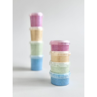 Sensorypop - Granulés pour faire crépité le bain - rose  ou bleu ou vert - Sensory Fun