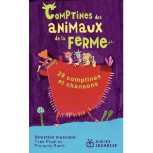 Carte - Comptines des animaux de la ferme - Yoto