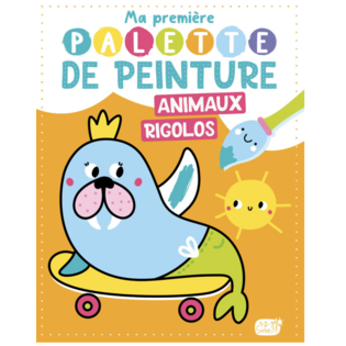 Ma première palette de peinture – Animaux rigolos