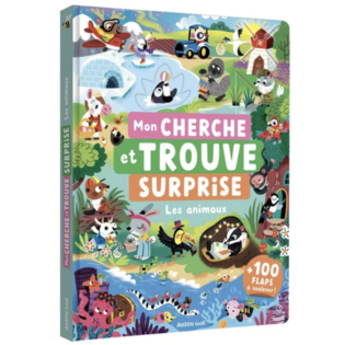 Mon cherche et trouve surprise Les animaux - AUZOU