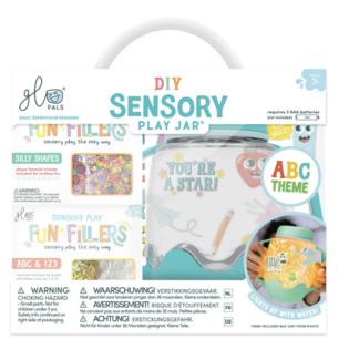 GLO PALS - DIY Sensory Play Jar  -  ABC Thème