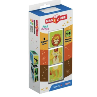 Geomag - Cube magique Mix & Match Savana