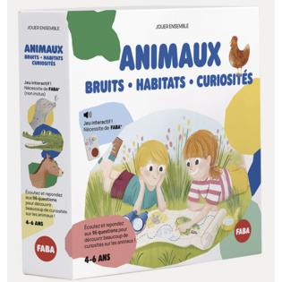 Faba - Animaux: bruits, habitats, curiosité - Jeu Interactif