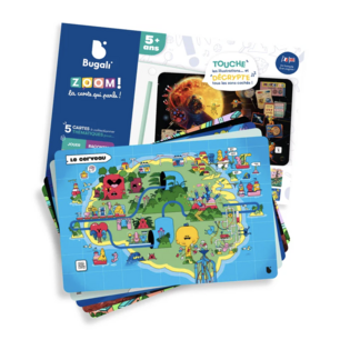 Bugali - Coffret 5 cartes interactives Zoom ! (5+)