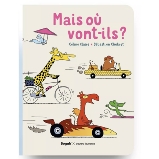 Bugali - Livre interactif - Mais où vont-ils ? (3+)