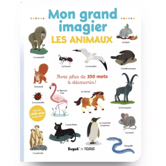 Bugali -  Livre interactif - Mon grand imagier • les animaux (3+)