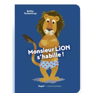 Bugali - Livre interactif - Monsieur Lion s'habille (3+)