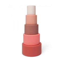 Bols Empilables Rose et Rouge - LITTLE L