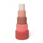 Bols Empilables Rose et Rouge - LITTLE L