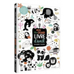 Mon très grand livre d'éveil en noir et blanc - AUZOU