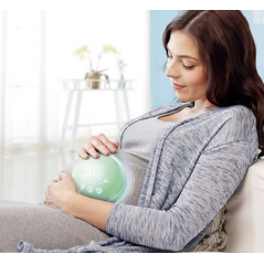 Peluche Ourson veilleuse Bleu