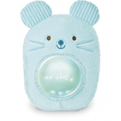 Peluche Ourson veilleuse Bleu