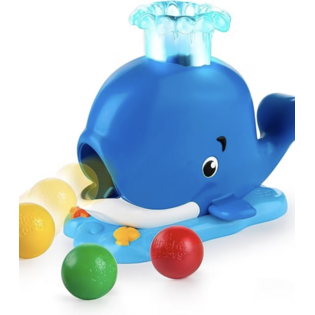 Bright Starts Silly Spout Whale Ball Popper - Baleine
