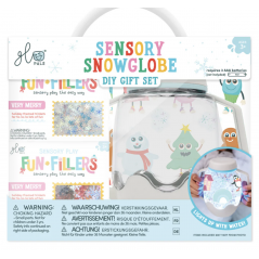 GLO PALS - DIY Sensory Play Jar  - Merveille d'hiver Thème