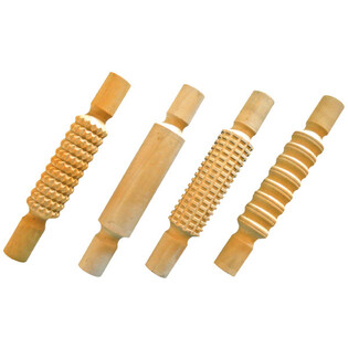 Rouleau à motifs  Créatifs en bois  -  à la pièce