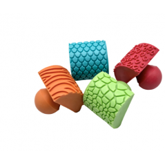 Tampons à bascule motifs roche ou animaux- à la pièce