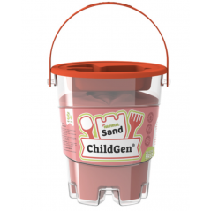 ChildGen - Sable magique ChildGen 500 gr - Rouge