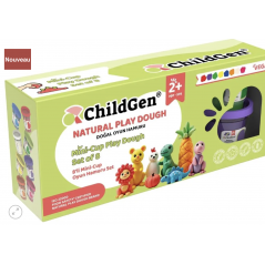 ChildGen – Mini pots en argile naturelle (8 pièces)