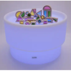 Table de découverte sensorielle Tickit avec éclairage d'ambiance
