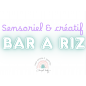 Bar à Riz  - Seau  de riz Fluo - Création mélange sensoriel