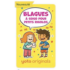 Carte - Blagues à gogo pour petits rigolos - Yoto