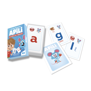 Jeu de Cartes Alphabet Apili