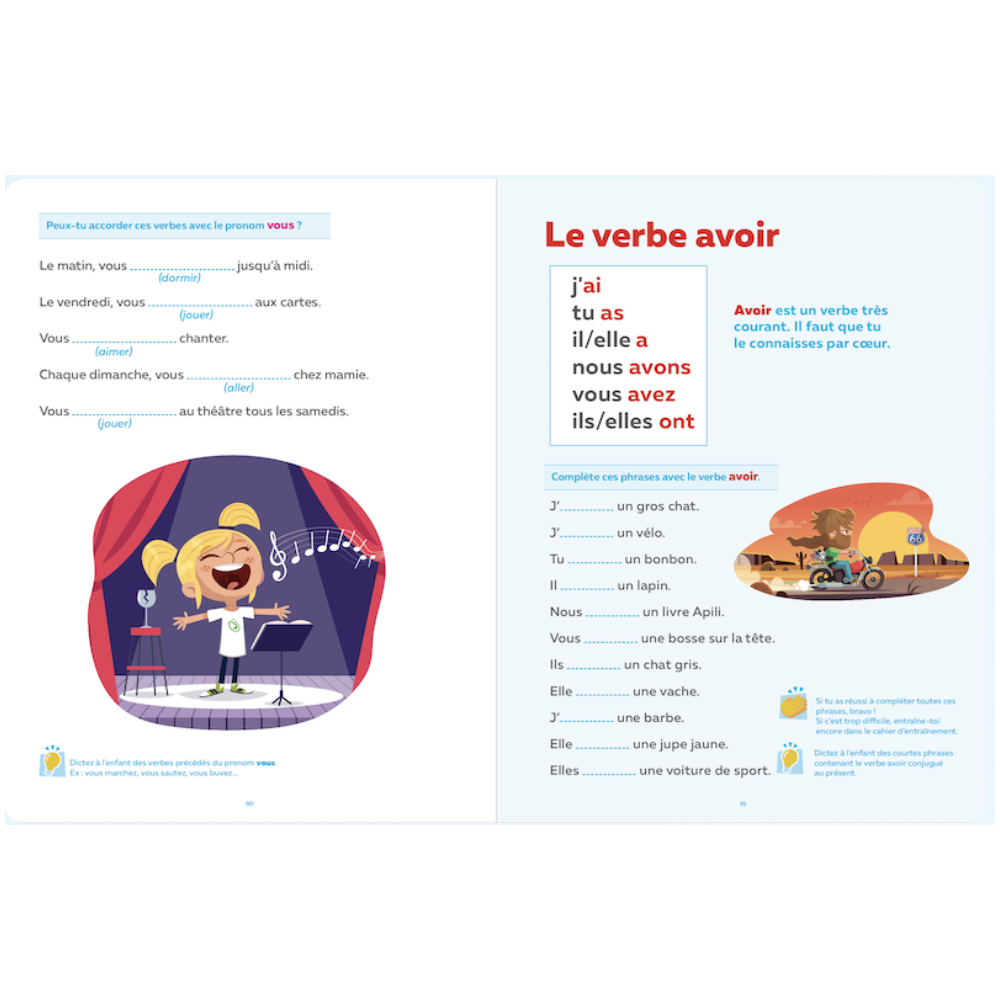 Manuel d’orthographe CP / CE1 (P1-P2) Volume 2 - Apili