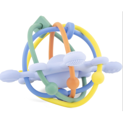 SILICONE : ANNEAU DE DENTITION ÉTOILE : LILAS