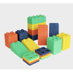 Bygge - Ensemble "KREATIVFYR" (24 pièces) - Tomke