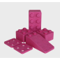 Bygge - Ensemble de base "MONOKROM" (6 pièces) - Pink