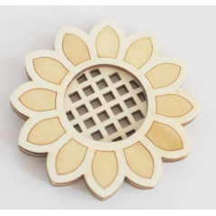 Petit tamis en bois - Tournesol