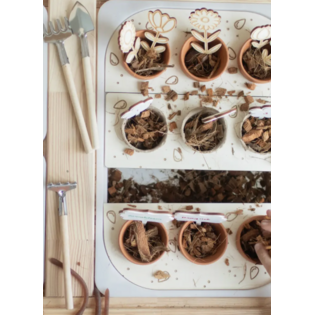 Insert Trofast - insert pour pots (1/3 partie) PIÈCE CENTRALE