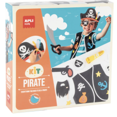 APLI Kids – Kit de bricolage costume de pirate – dès 3 ans – 250 × 250 × 60 mm