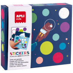 Fly To The Moon -  Boîte à autocollants