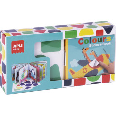 Kit Livre et gommettes 'Apli' Véhicules