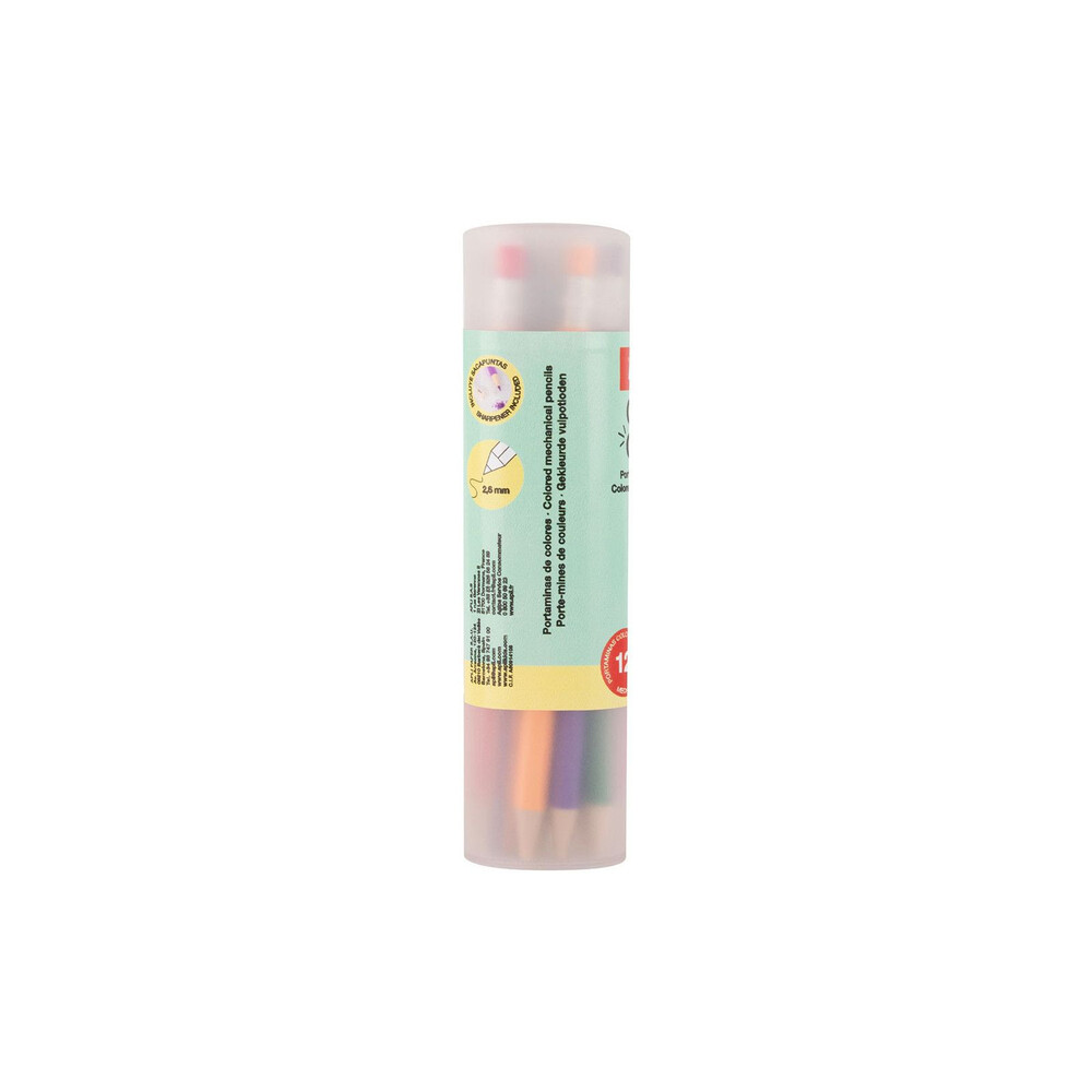 Porte-mines Color Click 12 couleurs assorties