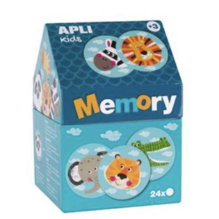 Puzzle 24 pièces Memory maisonnette Safari - APLI